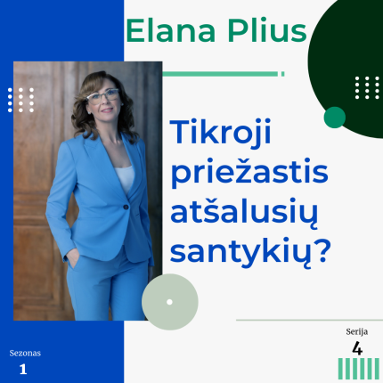 Elana Plius: Kokia tikroji priežastis atšalūsių santykių ir ką daryti?