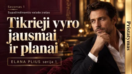 Elana Plius: Kokie yra tikrieji vyro jausmai ir planai?